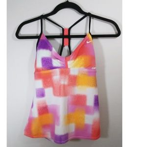 Nike Multi-Color Swim Suit Top